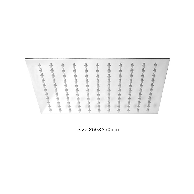 200*200/250*250/300*300方形不锈钢头顶花洒