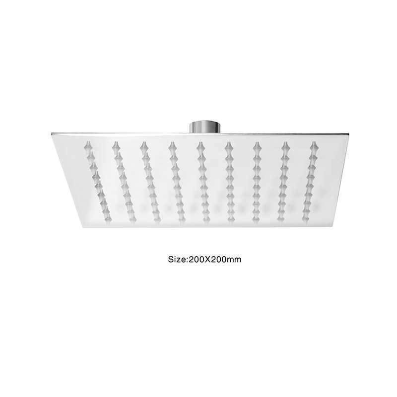 200*200/250*250/300*300方形不锈钢头顶花洒