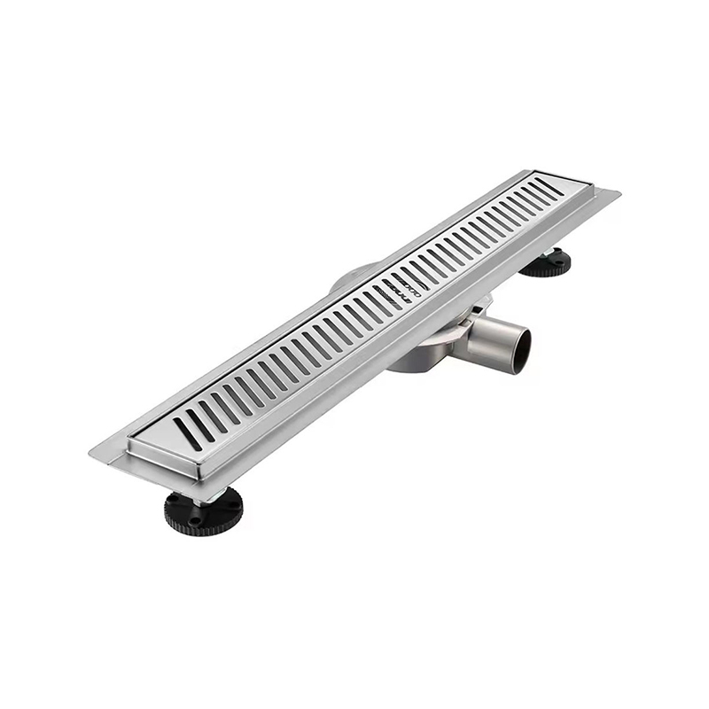 10 英寸现代线性不锈钢淋浴排水法兰 360 度 304 地漏酒店浴室格栅过滤器